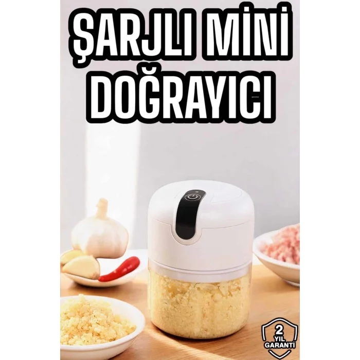  El Rondosu Mini Şarjlı Doğrayıcı Taşınabilir 250 ml