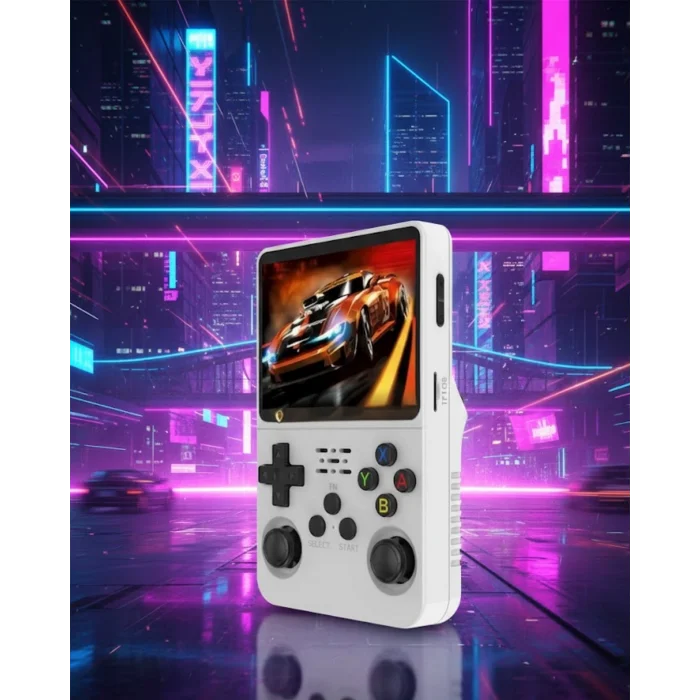 BUĞZ El Tipi Oyun Konsolu 3.5 İnç HD Ekran ve Hafıza Kartı Destekli