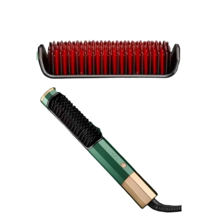 BUĞZ Elektrikli Fön Tarak Düzleştirici Elektriklenme Karşıtı Üflemeli - Lisinya