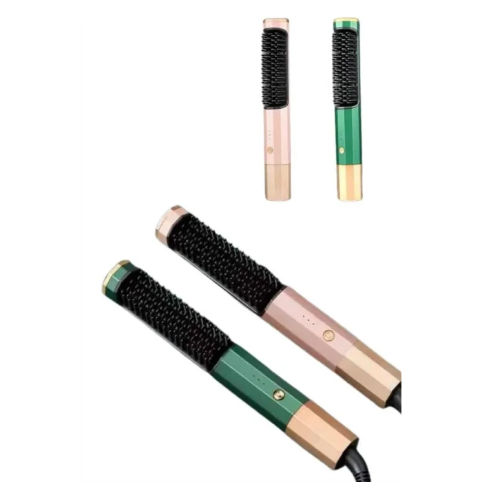 BUĞZ Elektrikli Fön Tarak Düzleştirici Elektriklenme Karşıtı Üflemeli - Lisinya