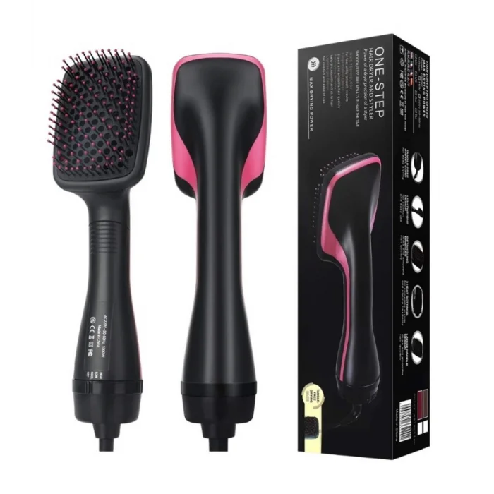 BUĞZ Elektrikli Hava Üflemeli 2 İn 1 Saç Düzleştirici Fön Tarağı ( BUĞZ )