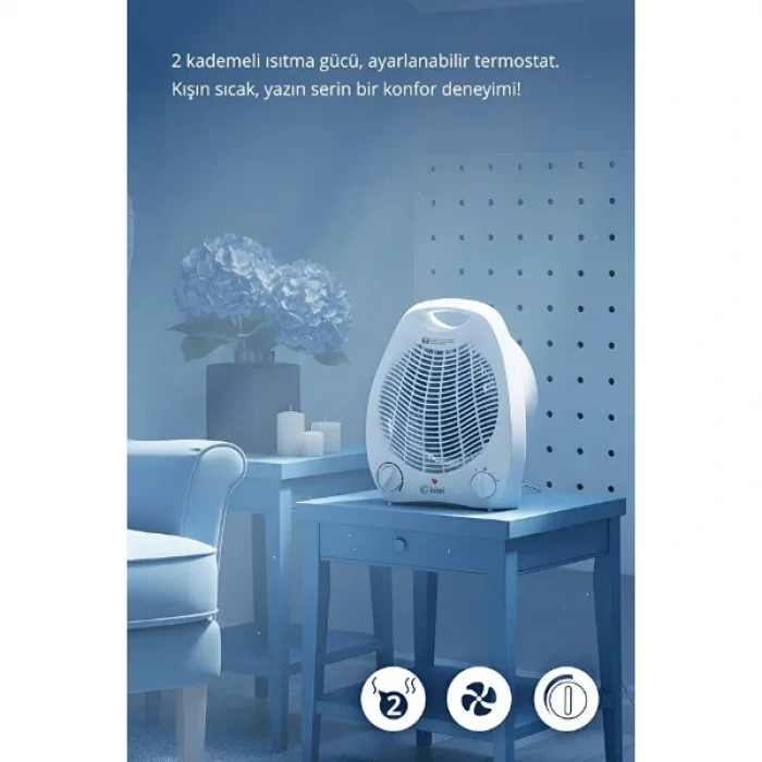 BUĞZ Elektrikli Isıtıcı Fan
