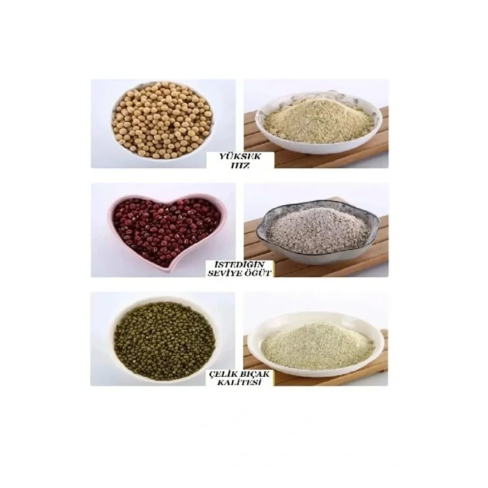 BUĞZ Elektrikli Kahve Keten Tohumu Baharat Öğütücü 2 Bıçak 150w