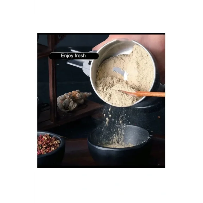 BUĞZ Elektrikli Kahve Keten Tohumu Baharat Öğütücü 2 Bıçak 150w