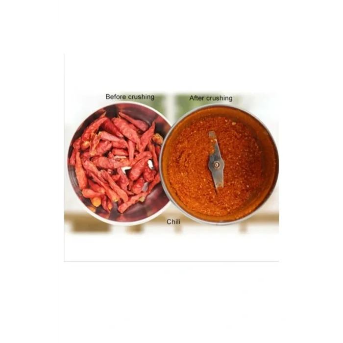 BUĞZ Elektrikli Kahve Keten Tohumu Baharat Öğütücü 2 Bıçak 150w