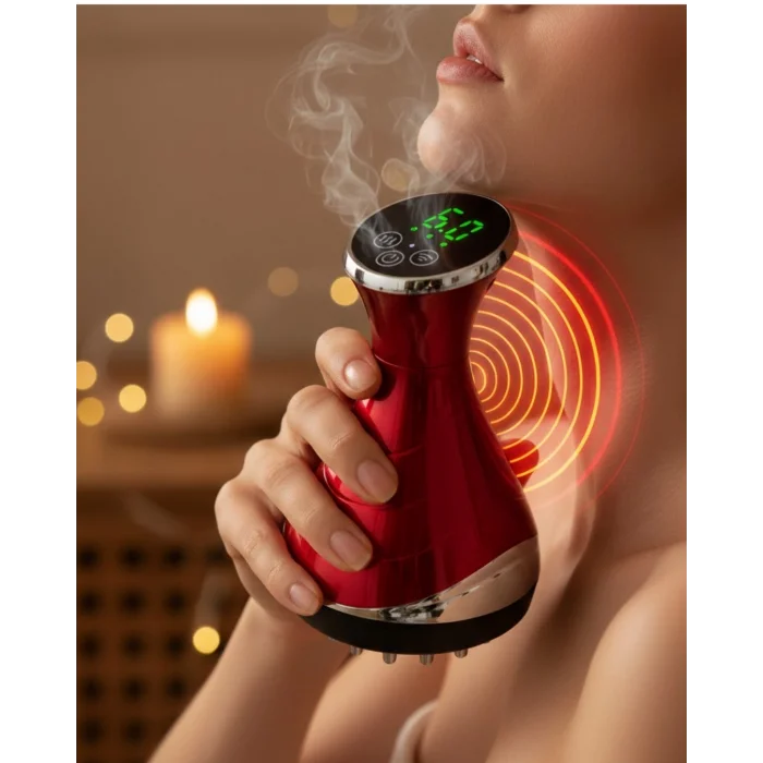 BUĞZ Elektrikli Kupa Masaj Aleti Ayarlanabilir Vakum ve Isıtma Fonksiyonlu