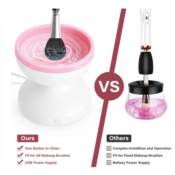 BUĞZ Elektrikli Makyaj Fırçası Temizleyici