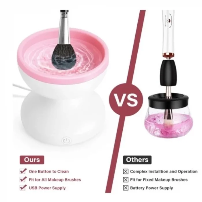  Elektrikli Makyaj Fırçası Temizleyici