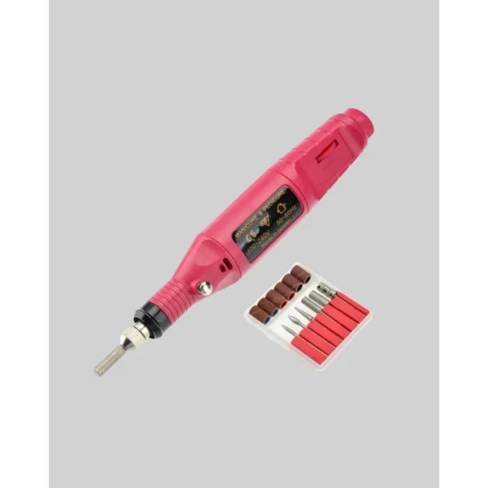 BUĞZ Elektrikli Manikür Pedikür Törpü Seti 6 Başlıklı - Lisinya