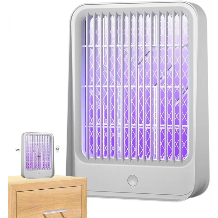 BUĞZ Elektrikli Sinek Kovucu Usb Şarjlı Sessiz Ve Etkili Led Işıklı Kapan