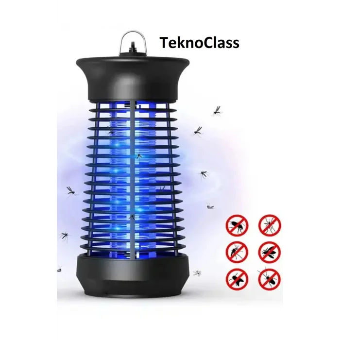BUĞZ Elektrikli sinek öldürücü makine 4 watt mor ışık ile sivrisinek ve kara sinekler için