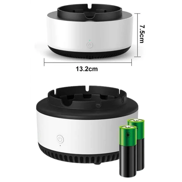 BUĞZ Elektronik Akıllı Küllük Hava Temizleyici Kokusuz Kül Tablası Anti-Duman