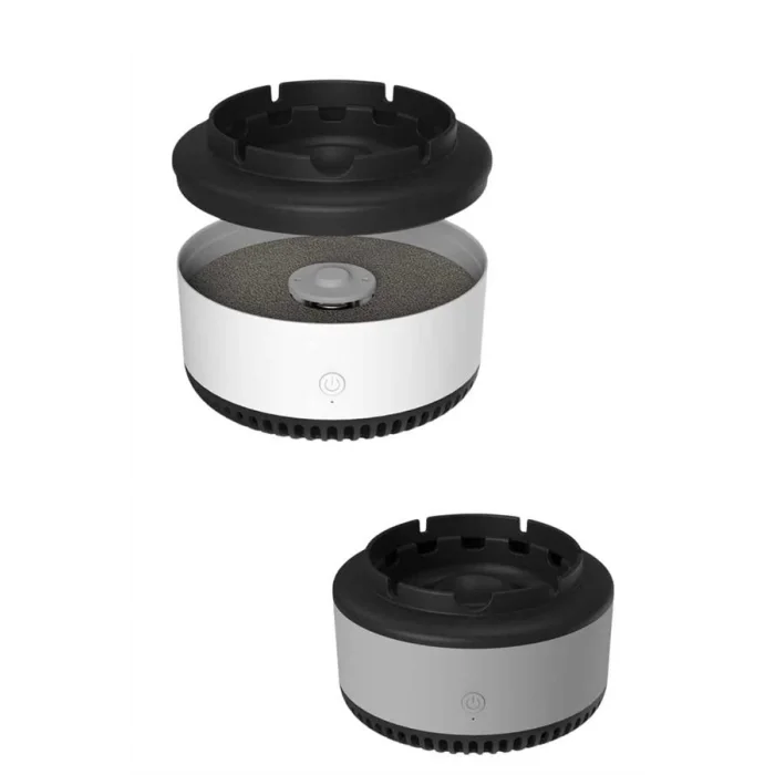 BUĞZ Elektronik Akıllı Küllük Hava Temizleyici Kokusuz Kül Tablası Anti-Duman