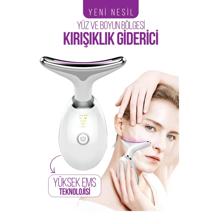 BUĞZ Elektronik beyaz yüz masaj aleti, sıkılaştırıcı ve yaşlanma karşıtı kullanım amaçlı