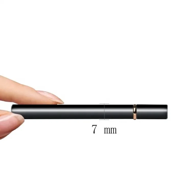  Elektronik Şarj Edilebilir Alevsiz Usb Dokunmatik Siyah Çakmak - Kutulu