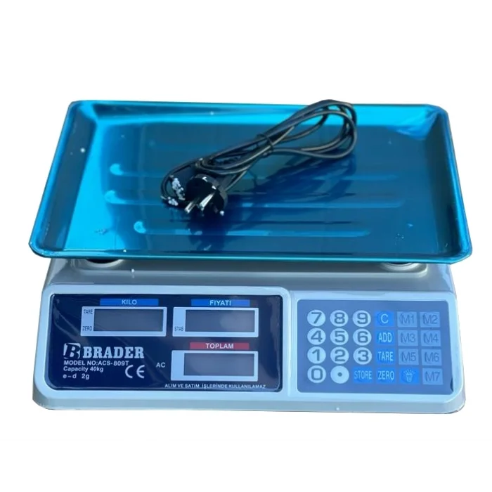 BUĞZ Elektronik Terazi 40 Kg Bx40