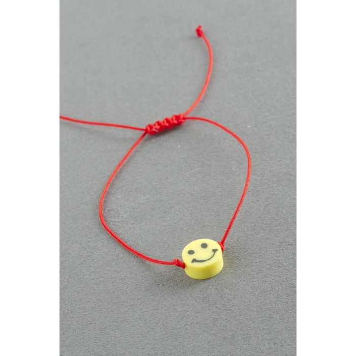 BUĞZ Emoji Makrome İp Bileklik