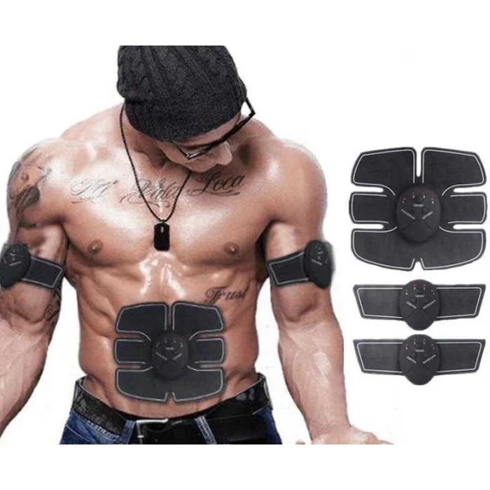  Ems Pack Kas Gelistirici Masaj Aleti - Karın Kası - 6 Bölge - 6 Parça