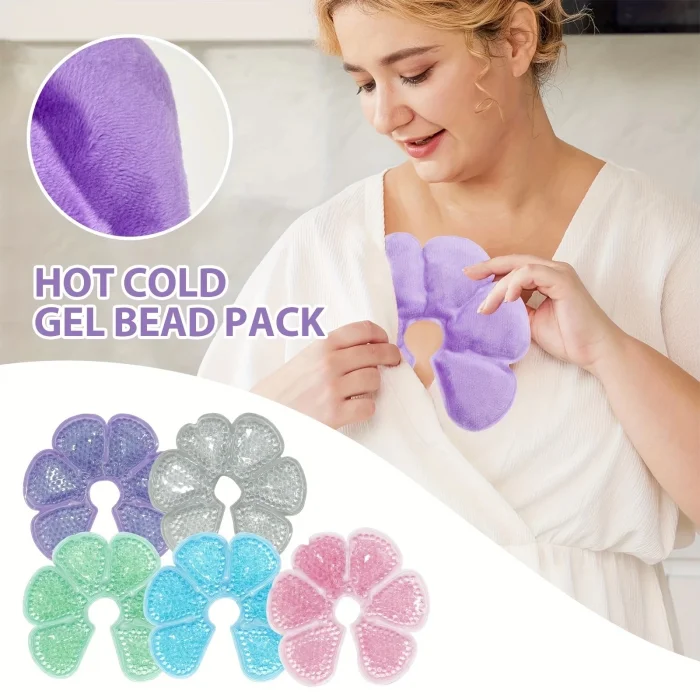  Emziren Anneler İçin 2 Li Jel Göğüs Pedi – Sıcak Ve Soğuk Kullanıma Uygun, Pvc Dolgulu, Konfor Ve Destek Sağlayan Ped (pembe)