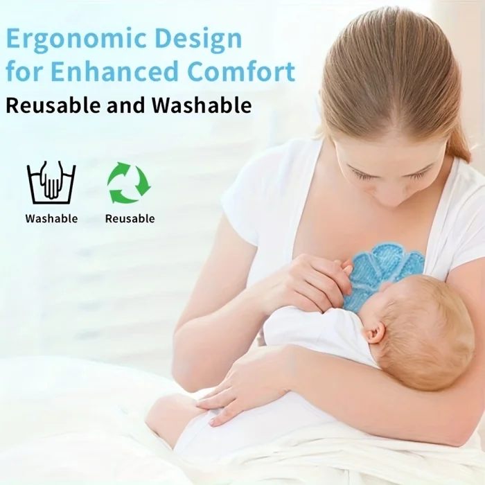  Emziren Anneler İçin 2 Li Jel Göğüs Pedi – Sıcak Ve Soğuk Kullanıma Uygun, Pvc Dolgulu, Konfor Ve Destek Sağlayan Ped (pembe)