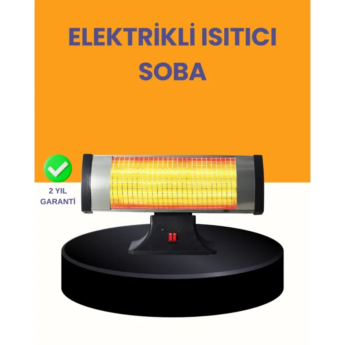 BUĞZ Enerji Tasarruflu 1800W Quartz Infrared Isıtıcı