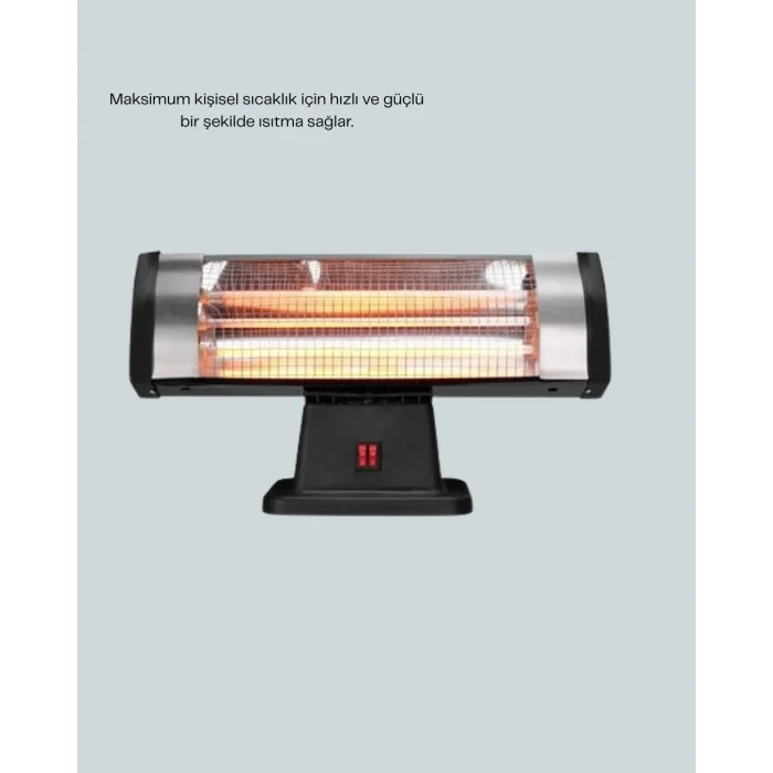 BUĞZ Enerji Tasarruflu 1800W Quartz Infrared Isıtıcı