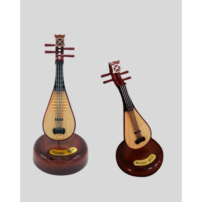 BUĞZ Enstrüman Şeklinde Müzik Kutusu Lüt Tasarım Melodious Music