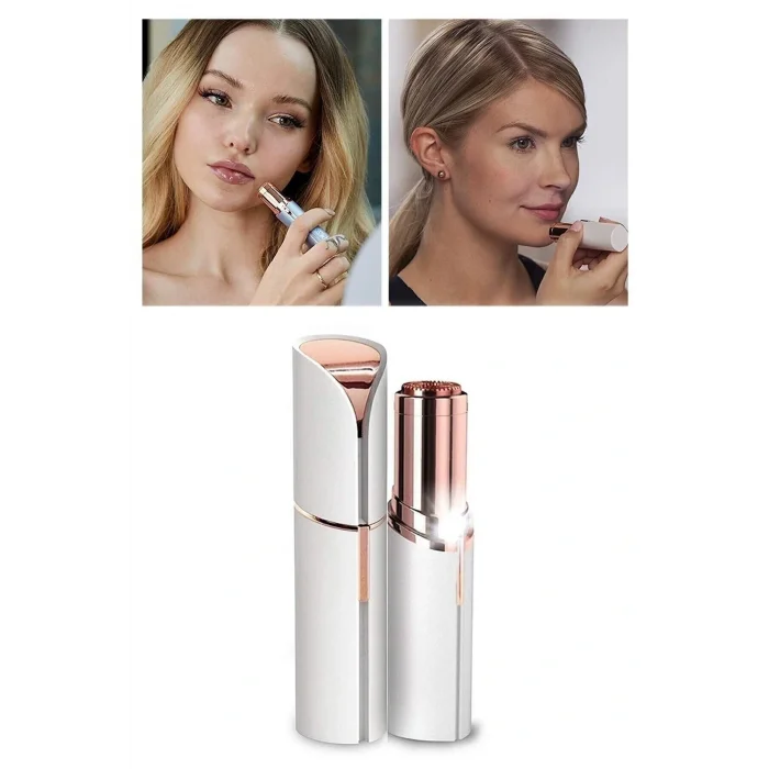 BUĞZ Epilasyon Yüz Çene Işıklı Kıl Tüy Alma Mini Cep Epilasyonu