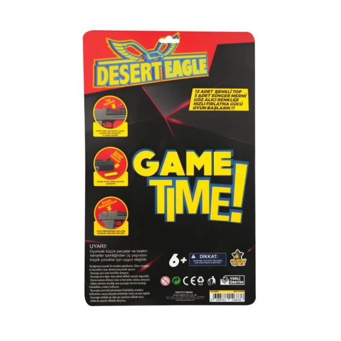 BUĞZ ER-132 Dart ve Top Atan Desert Eagle Tabanca