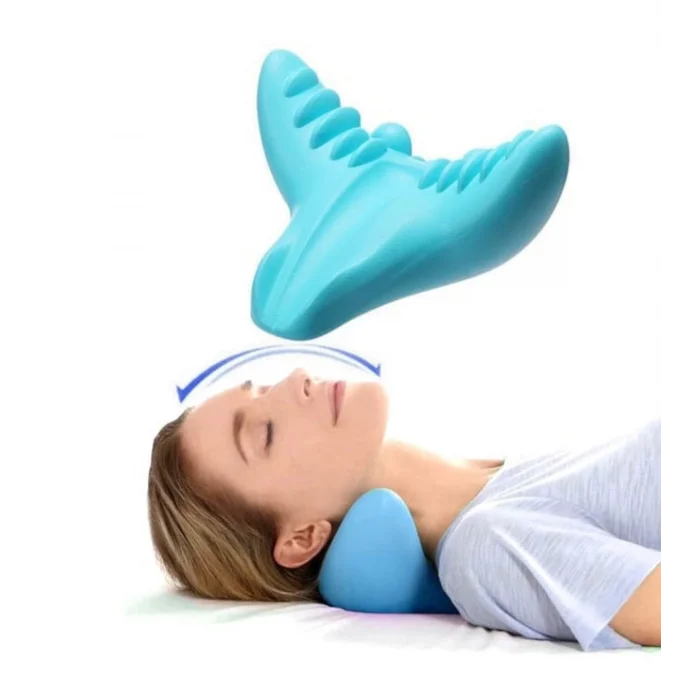  Ergonomik Boyun Masajı Yastığı – Servikal Traksiyon Destekli, Omurilik Ortopedik Yastık