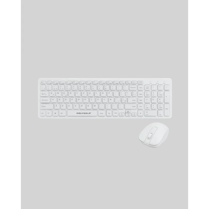 BUĞZ Ergonomik Kablosuz Klavye Mouse Takımı - Tam Boy, Sessiz ve Güvenilir - BUĞZ