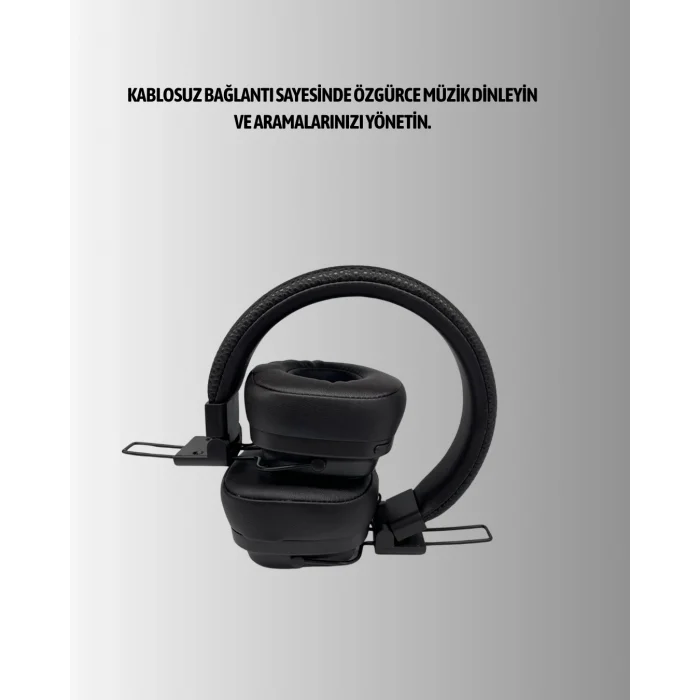 BUĞZ Ergonomik Konforlu Kablosuz Kulak Üstü Bluetooth Kulaklık - BUĞZ