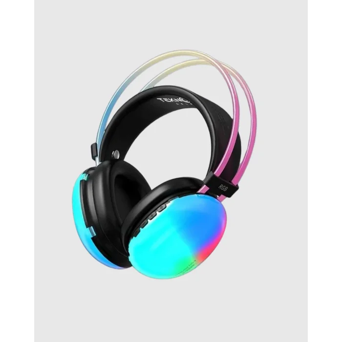 BUĞZ Ergonomik RGB Bluetooth Kulaklık 3D Ses