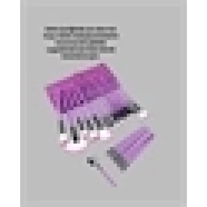  Ergonomik Saplı Fiber Kıllı 12li Makyaj Fırça Takımı Göz ve Ten Makyajı İçin Uygun