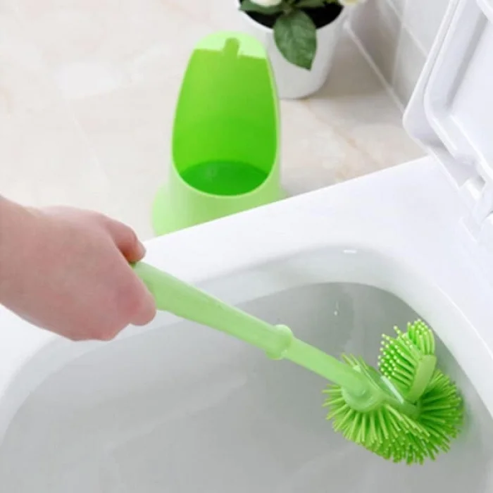 BUĞZ Ergonomik Silikon Tuvalet Fırçası