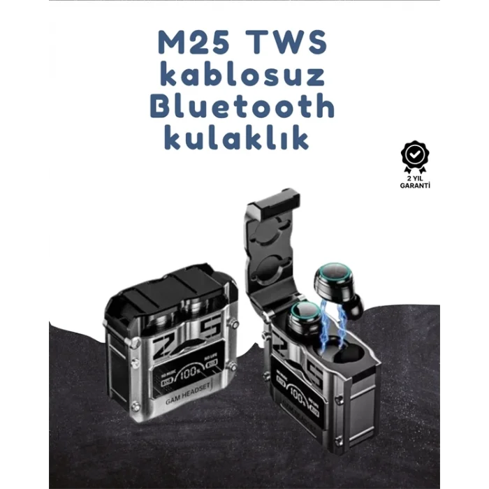  Ergonomik Tasarımlı Bluetooth Kulaklık | Suya Dayanıklı | Dokunmatik Kontrollü