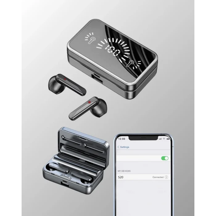 BUĞZ Ergonomik Tasarımlı Dokunmatik Bluetooth Kulaklık – HD Ses Performansı