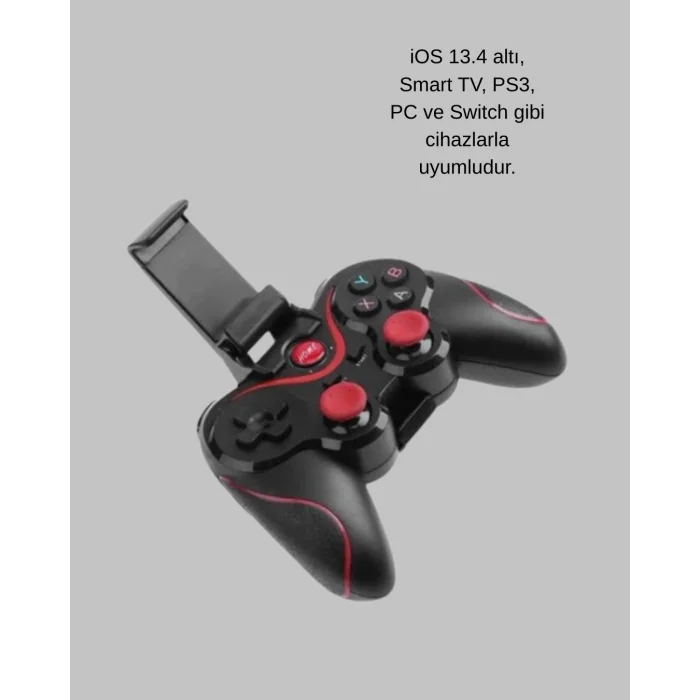 BUĞZ Ergonomik Tasarımlı Şarjlı Kablosuz Gamepad