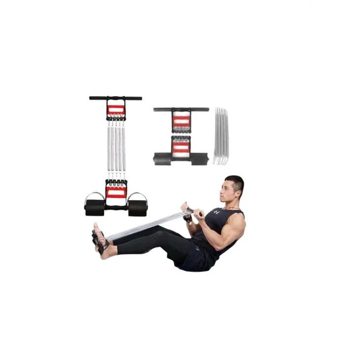  Ergonomik Tutma Yerli, Pedallı ve Ayarlanabilir Elastik Yaylı Spor Ekipmanı