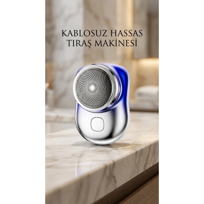 BUĞZ Erkek Bakım İçin Şarjlı Traş Makinesi Çift Başlıklı