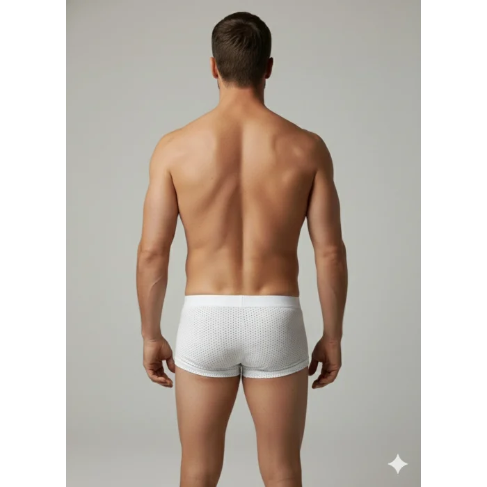 BUĞZ Erkek Beyaz File Boxer