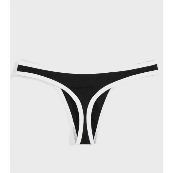 BUĞZ Erkek Biyeli Siyah Tanga