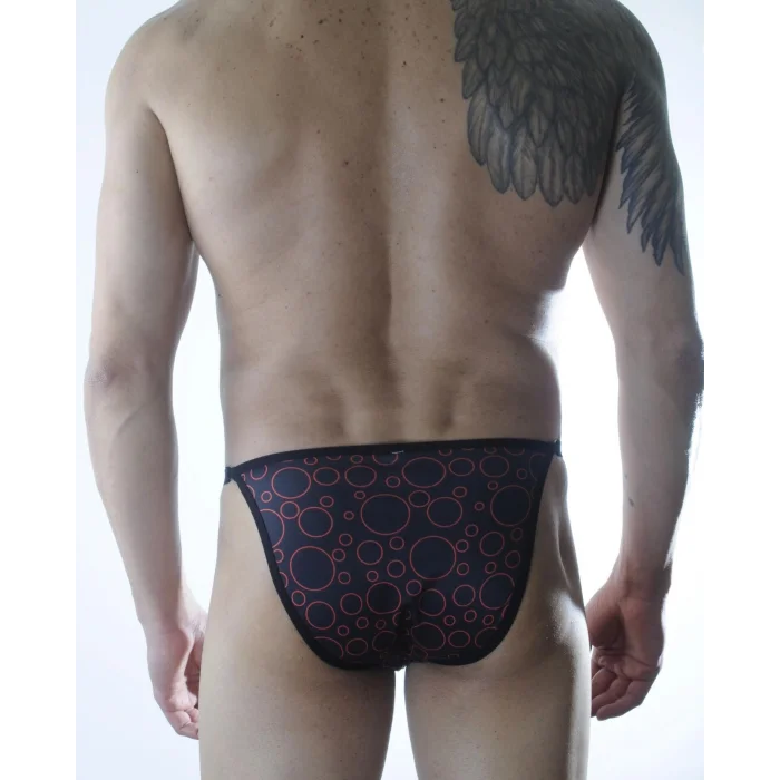 BUĞZ Erkek Metalli Daire Desenli Slip