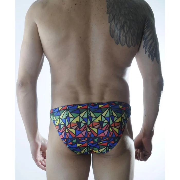 BUĞZ Erkek Renkli Desenli Slip İç Çamaşırı