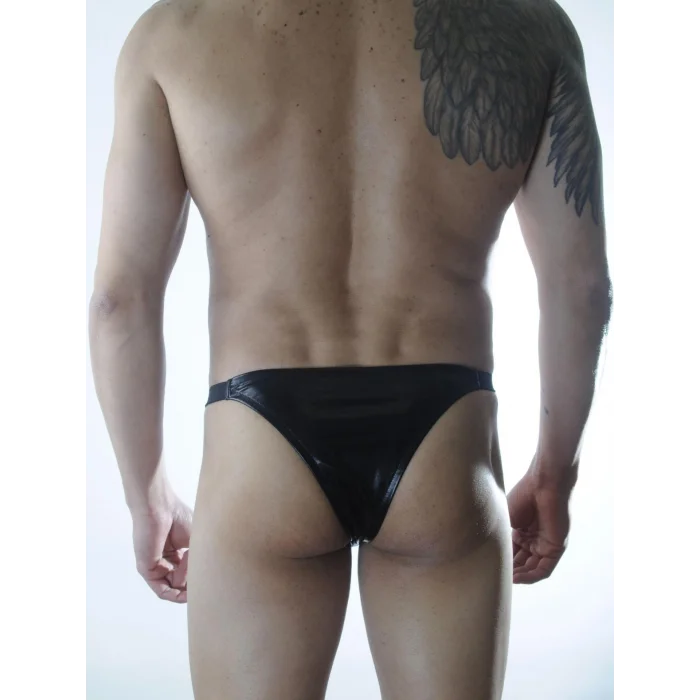 BUĞZ Erkek Siyah Lame Brazillian Slip İç Çamaşırı