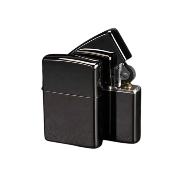 BUĞZ Erkeklere Özel Hediyelik Eşya  Metalik Benzinli Çakmak Doldurulabilir