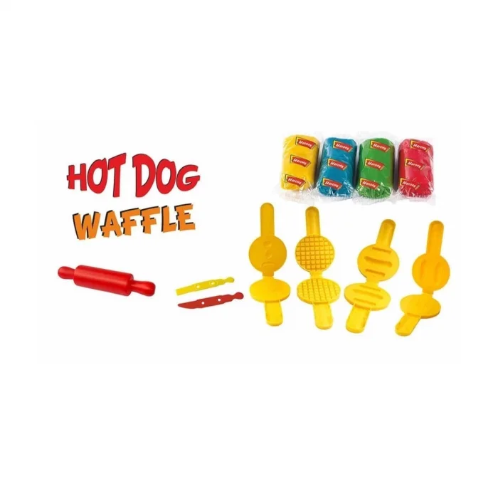  ERN-584 Heroes Orta Kutulu Burger Oyun Hamuru Seti