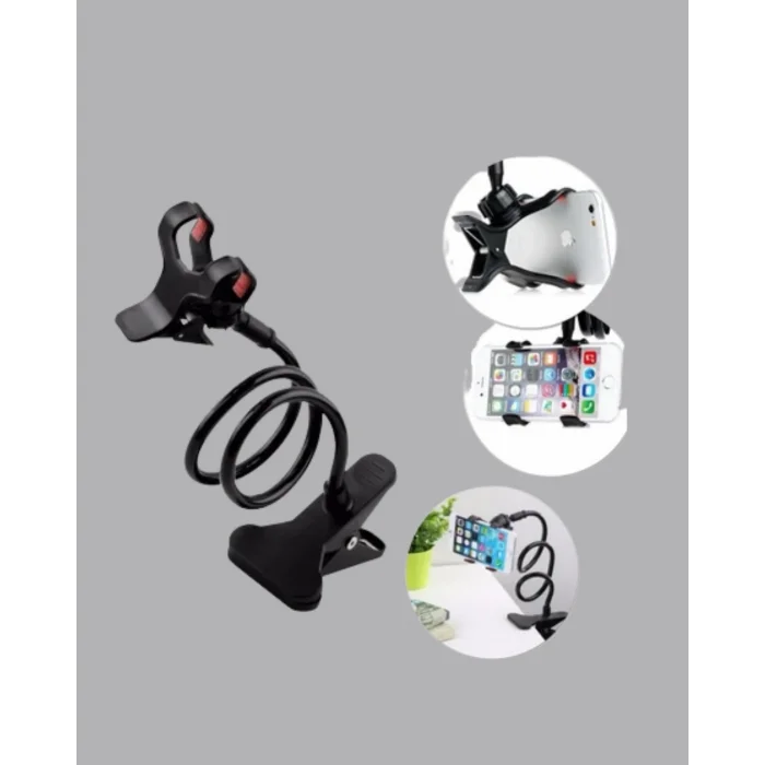 BUĞZ Esnek Gövdeli Mandallı Masaüstü Telefon Tutucu - BUĞZ