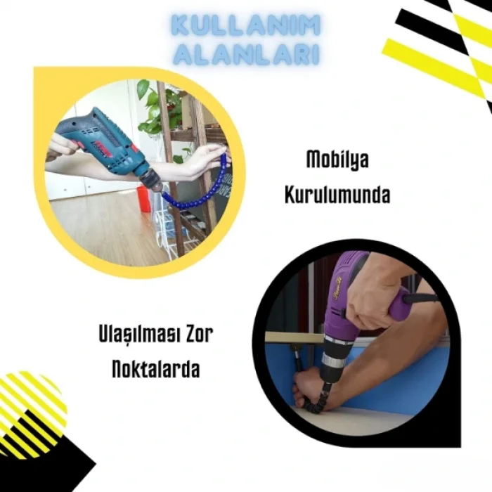 BUĞZ Esnek Şaftlı Tornavida Ucu Seti