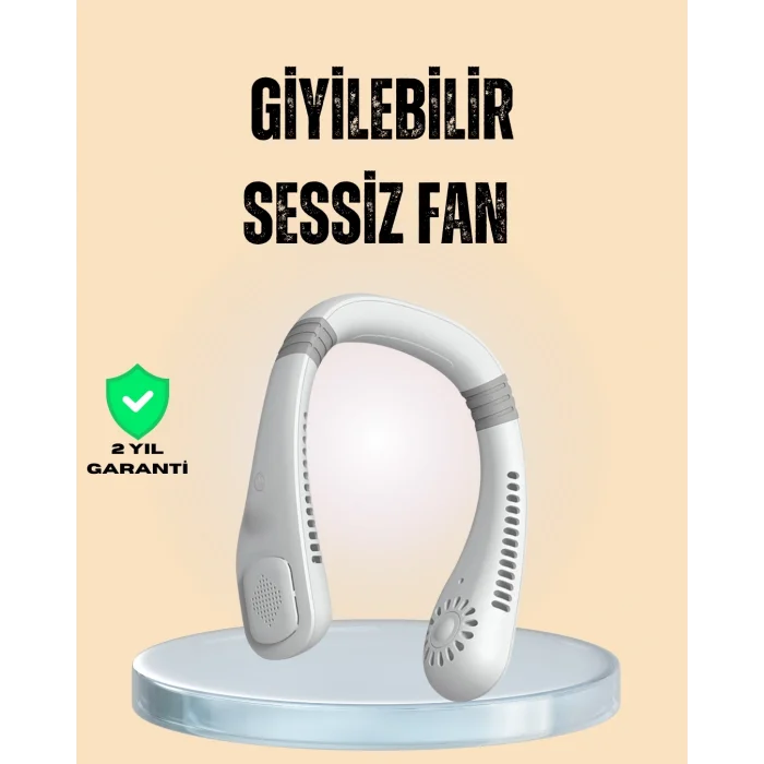 BUĞZ Esnek Silikon Tasarımlı Taşınabilir Kişisel Fan